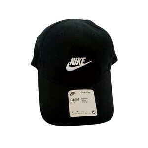 Nike Black  Classic design suitable for casual wear Childs Club Cap Child(4-7)